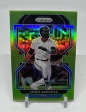 2022 Panini Prizm Jesus Sanchez #162 Tier II Lime Green Prizm /125