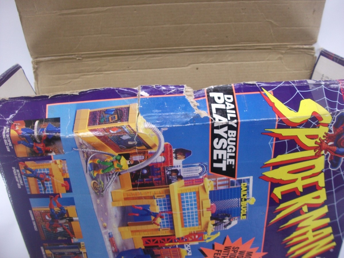 Daily Bugle Spiderman Playset INCOMPLETE Pieces Toy Biz