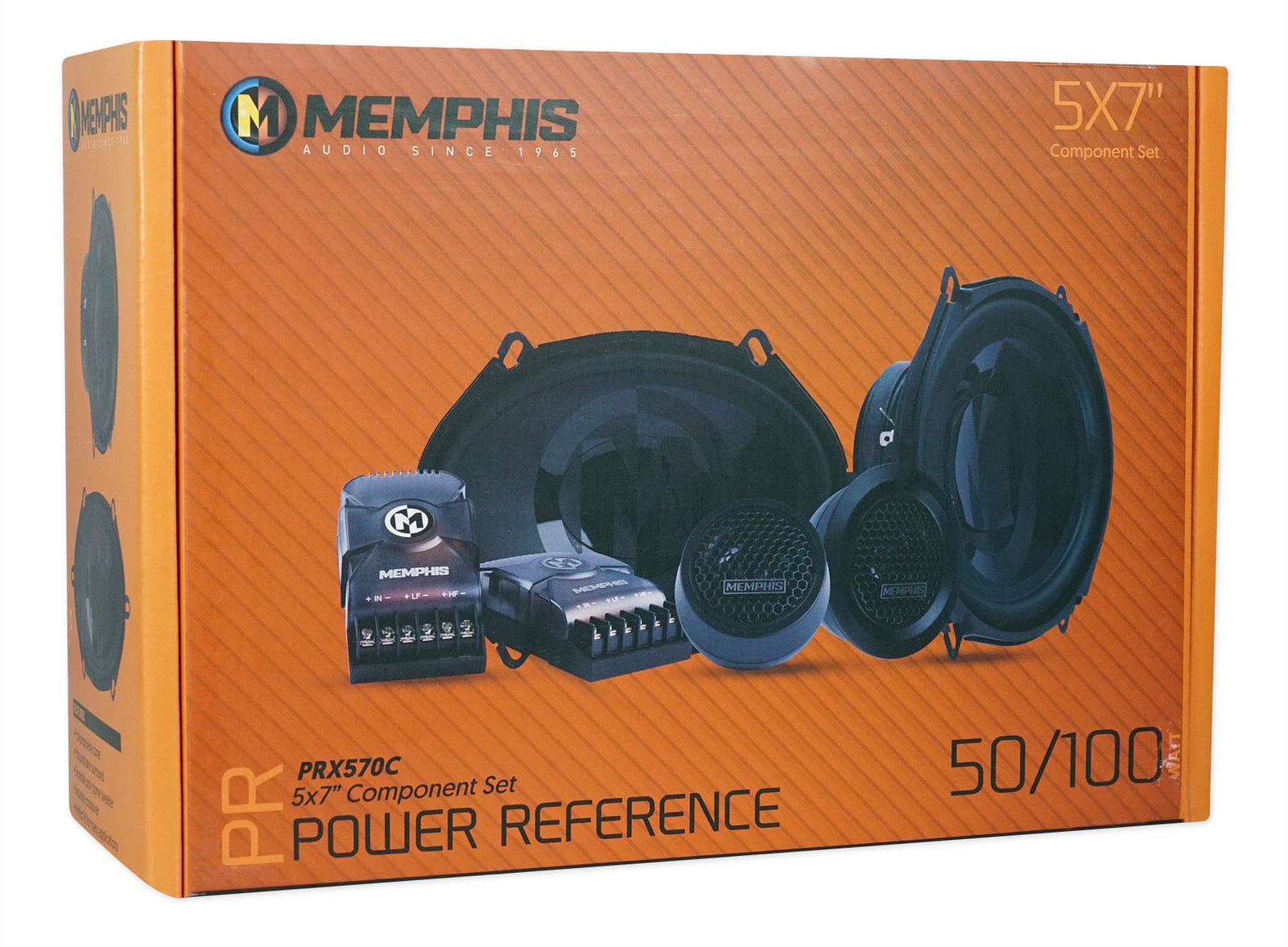 Memphis Audio PRX570C 5x7 или 6x8 компонентных автомобильных динамиков мощностью 100 Вт для кроссоверов