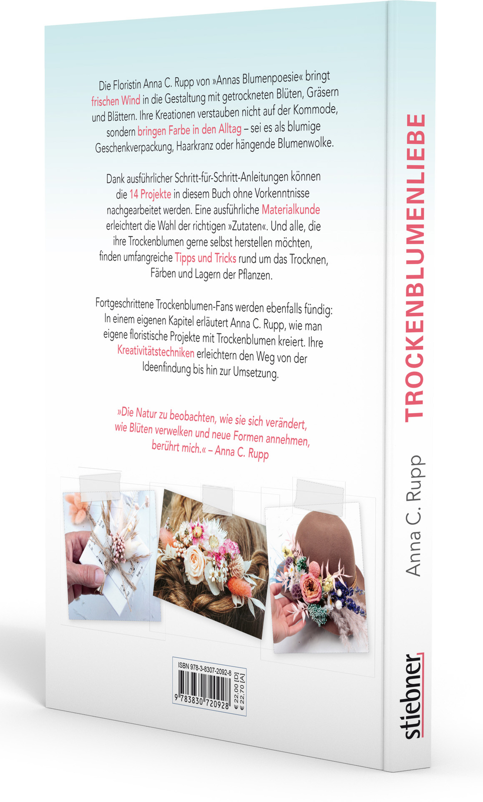Thumbnail - Anna C. Rupp / Trockenblumen Liebe – Gestalten Mit Gräsern, Blüten Und
