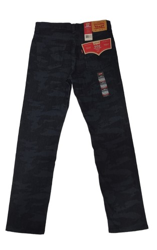 Levi's 502 Regular Taper Boys Camo Jeans Size 16 Regular (28x30) Stretch Denim - Picture 3 of 8