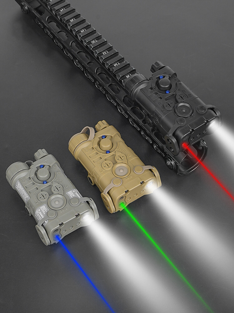 WADSN Tactical NGAL Red/Green/Blue Dot Laser Aiming Flashlight
