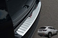 Chrome Heckstoßstangen Schutz Edelstahl Für Hyundai Tucson (2021+) Selbstklebend