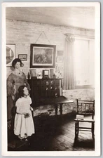 Canada Real Photo Postcard RPPC Scene in Canadian Museum