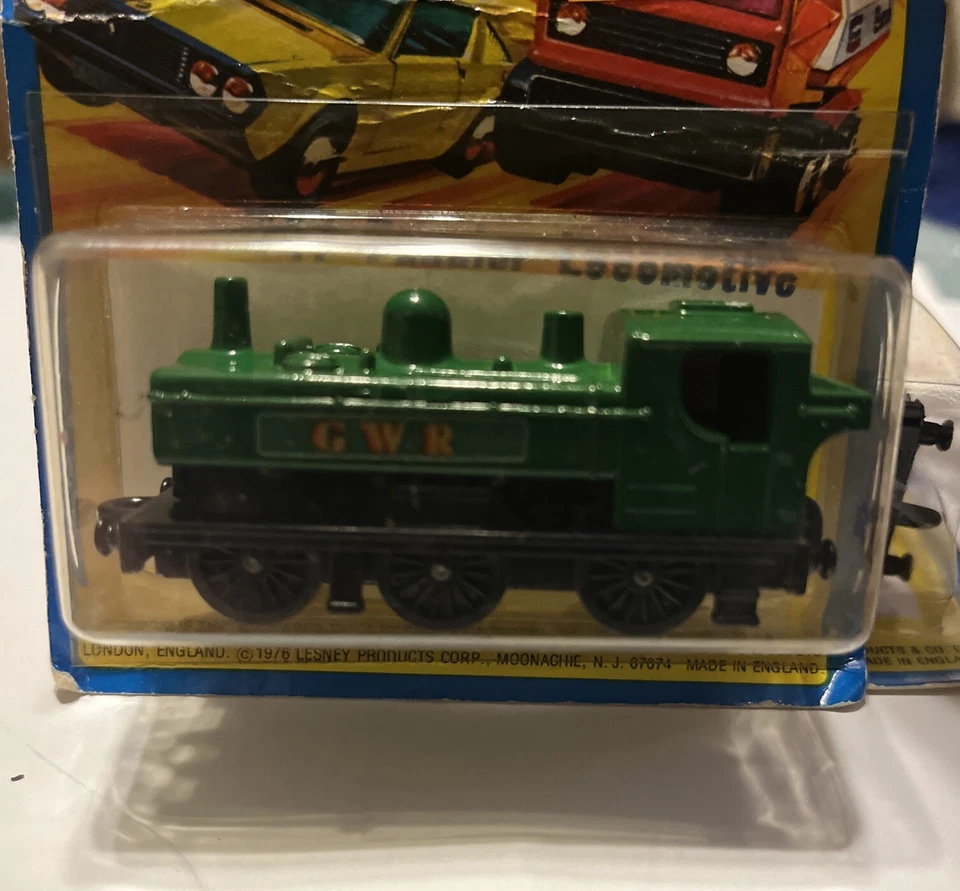 Vintage 1976 Matchbox Lot 2 Pannier Locomotive No. 47 & Passenger Coach No. 44 - Image 3 of 4