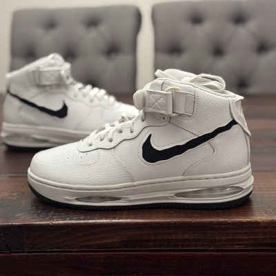 Nike Air Force 1 Mid EVO White Black Shoes Size 9.5 Men's FB1374-101