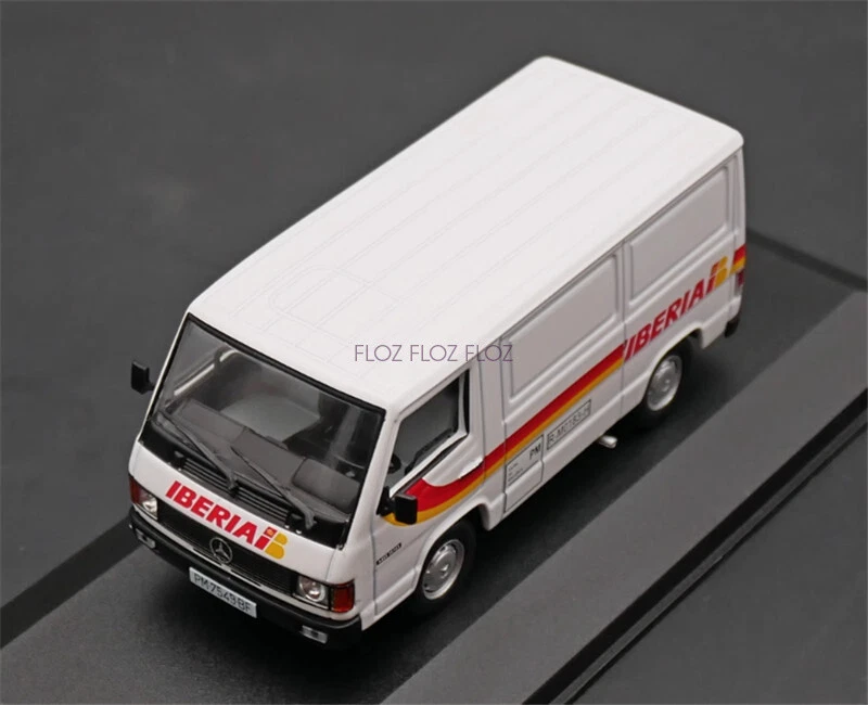 for IXO for Mercedes for Benz for MB100 for Iberia 1990 Van 1/43 Truck Pre-built - Image 3 of 4