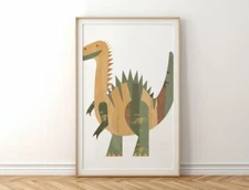 Dinosaur Nursery Wall Art Kids Dino Poster Printable