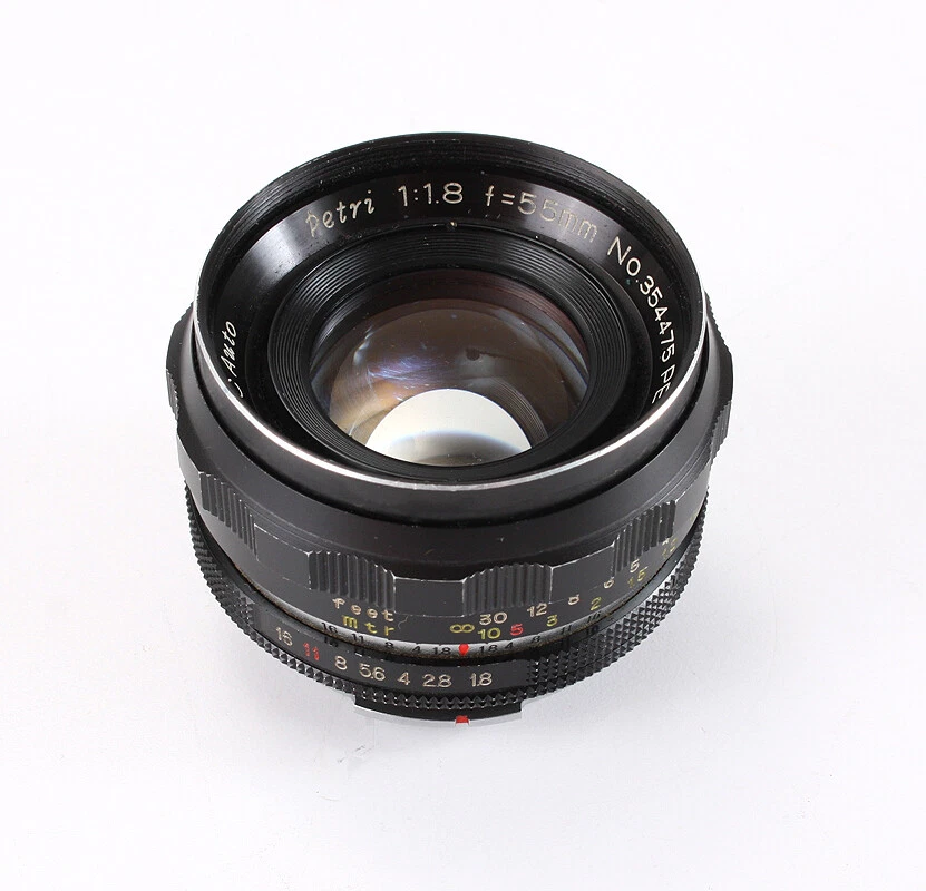 F/1.8 Camera Lenses Petri 55mm Focal for sale | eBay