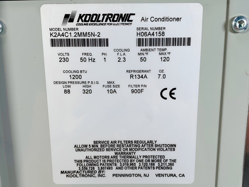 ❄️Kooltronic K2A4C1.2MM5N-2 Climatizzatore per Elettrodomestici Sensibili - Foto 2 di 10