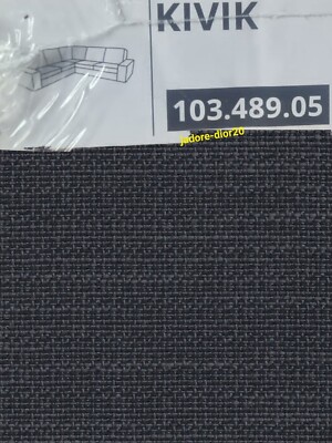  IKEA Kivik Bezug Sofa Hillared anthrazit Couch Husse  Ecksofa Ecke 103.489.05