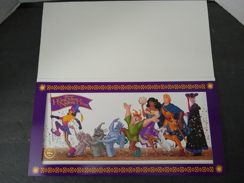 The Hunchback Of Notre Dame Disney Store Exclusive Lithograph