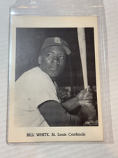 VINTAGE JAY PUBLISHING PHOTO BILL WHITE ST, LOUIS CARDINALS BASEBALL PICTURE