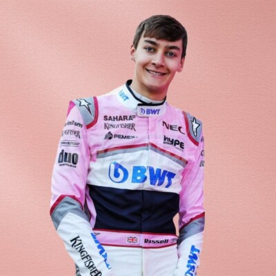 2017 George Russell Team Alpine F1 Race Suit