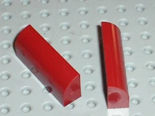 2 x LEGO DkRed brick curved 6191 / set 70810 75025 9497 9468 7964 8096 8039 7751