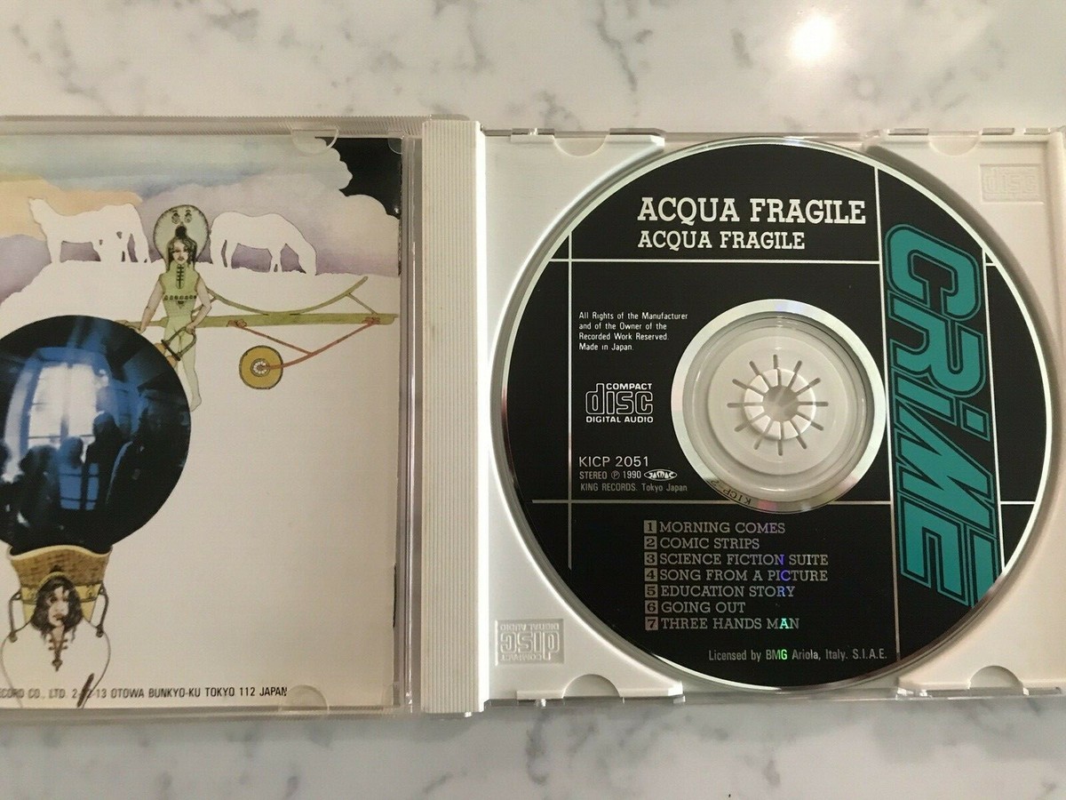 Acqua Fragile-Self Titled (CD Japan Import) | eBay