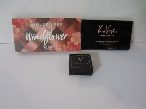 3 Violet Voss Make-up Kits - Waldfire, Heye Feuerzeug & Bare it All - Neu - (1016B5)
