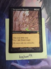 MtG Yawgmoth’s Bargain  - HP - Urza’s Destiny