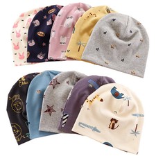 New Sping Autumn Cotton Hat Cartoon Dinosaur Pattern Caps