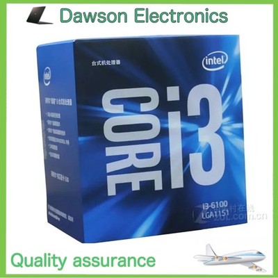 New in box Intel Core i3-6100 3.70 GHz LGA 1151 Desktop CPU Processor SR2HG