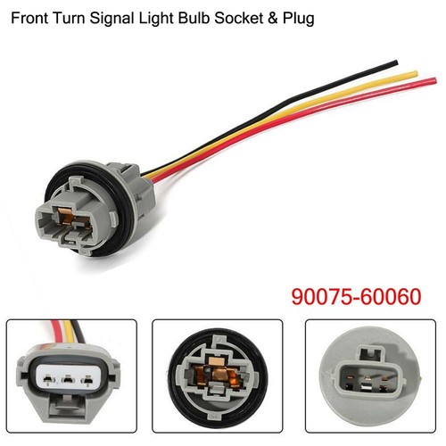 Für Tacoma Verbinder Blinker Glühlampenstecker Kunststoff Vorne 1 Stück