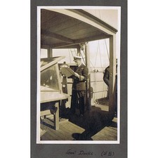 Royal Navy Offizier namens Commander Darke - Vintage Foto um 1930
