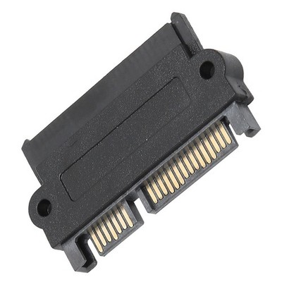 Adapter SAS to SATA Port Hard Drive to Mainboard 15PIN Converter SFF8482 Black