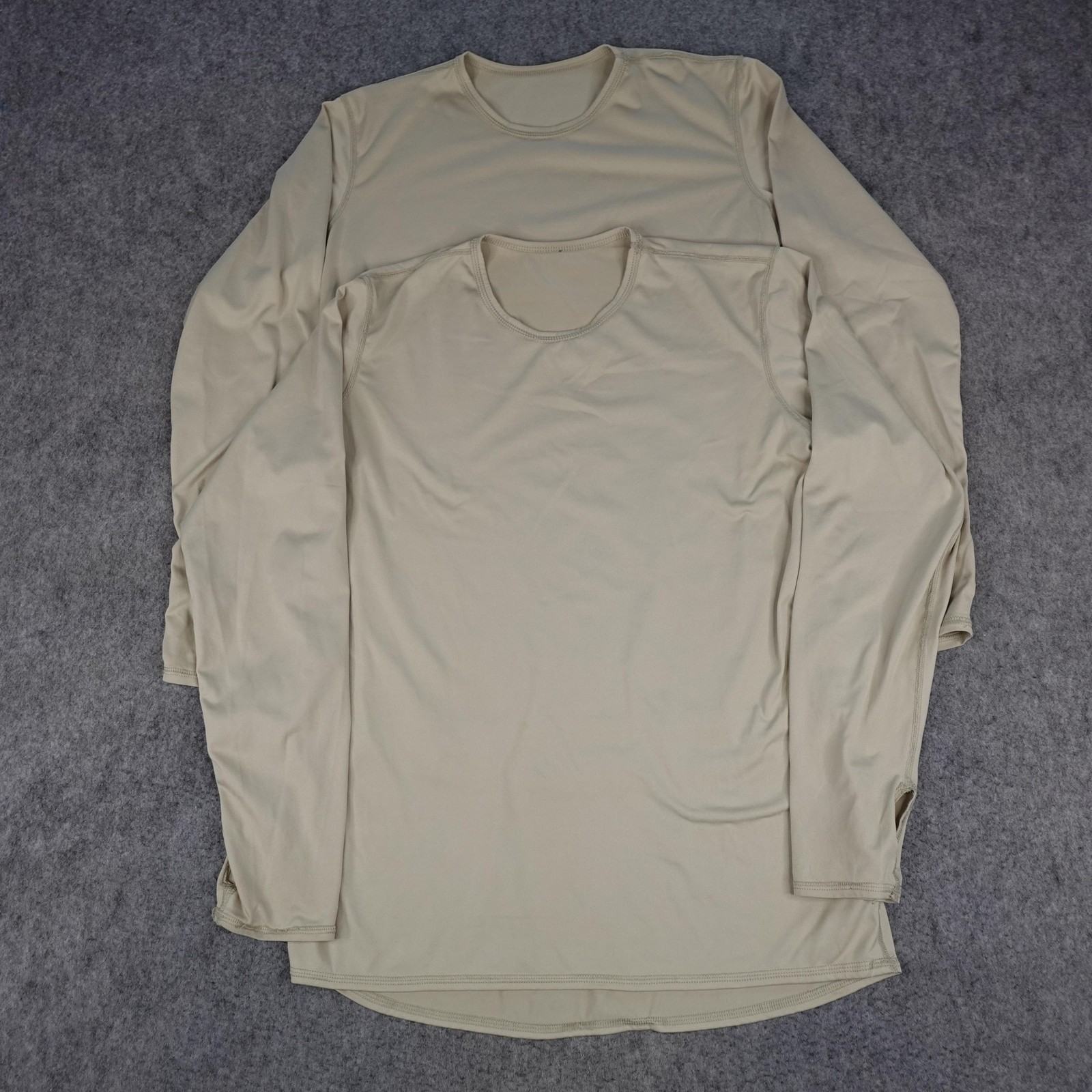 US Army ECWCS Base Layer Set Mens Medium Tan Gen … - image 3