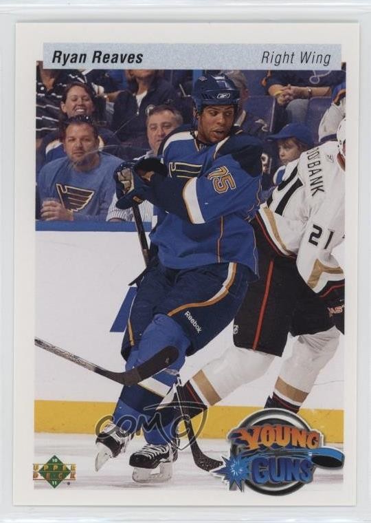 2010-11 Upper Deck Young Guns 20th Anniversary Variation Ryan Reaves #493 5xh