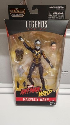 Marvel Legends Series Wasp Ant-Man and The Wasp New In Box Cull Obsidian Build-A