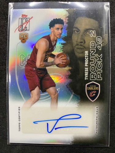 2025 Topps Signature Tyrese Proctor Base (RAW)