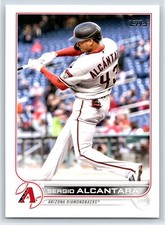 2022 Topps Update Sergio Alcantara Arizona Diamondbacks #US279