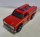 Vintage 1974 Mattel Hot Wheels 1/64 Scale Red Emergency Rescue Vehicle TC-260