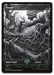Forest (277) Full Art - Innistrad: Crimson Vow - MTG