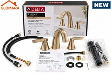 Delta Rinna 35874LF-CZ Widespread Bathroom Faucet Champagne Bronze NEW