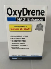 READ DESCRIPTION! Novex Biotech Oxydrene NAD+ Enhancer  60 Capsules