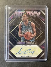 2022-23 Panini Obsidian Dell Curry Galaxy Auto /10