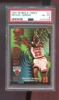 1997-98 Skybox Z-Force #23 Michael Jordan PSA 8 Graded Card NBA 97-98 ZForce
