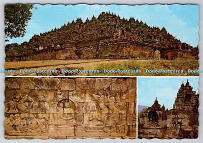 D303352 Candi Borobudur Jawa Tengab Postkarte Mehransicht