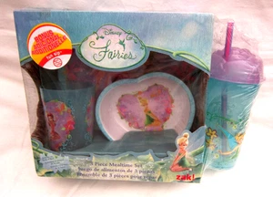Heart Shape Tinkerbell Mealtime Dinnerware Set Plate,Bowl,Cup,Tumbler,&Flatware2 - Picture 1 of 3