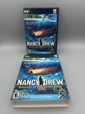 Nancy Drew #20 Ransom Of The Seven Ships PC CD Rom Computer Game CIB Complete