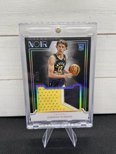 2024-25 Panini Noir - Rookie Jumbo Material Johnny Furphy #RJM-FUR /99 (MEM, RC)