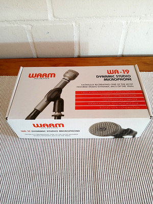 WARM Audio WA-19 Dynamisches Studio Mikrofon, Neu in OVP