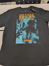 Adidas FIFA World Cup 2026 T-Shirt XL NWT Host Cities Official Licensed Black
