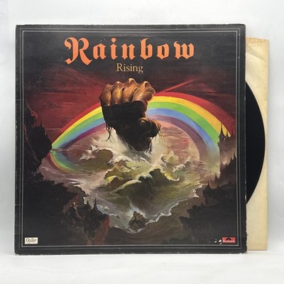 Rainbow Rising - 1976 UK 1st Press A2/B2 MacNeill Credit VG++ Ultrasoninc Clean