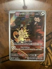 Pokémon TCG Team Rockets Meowth Card 203/182 Destined Rivals