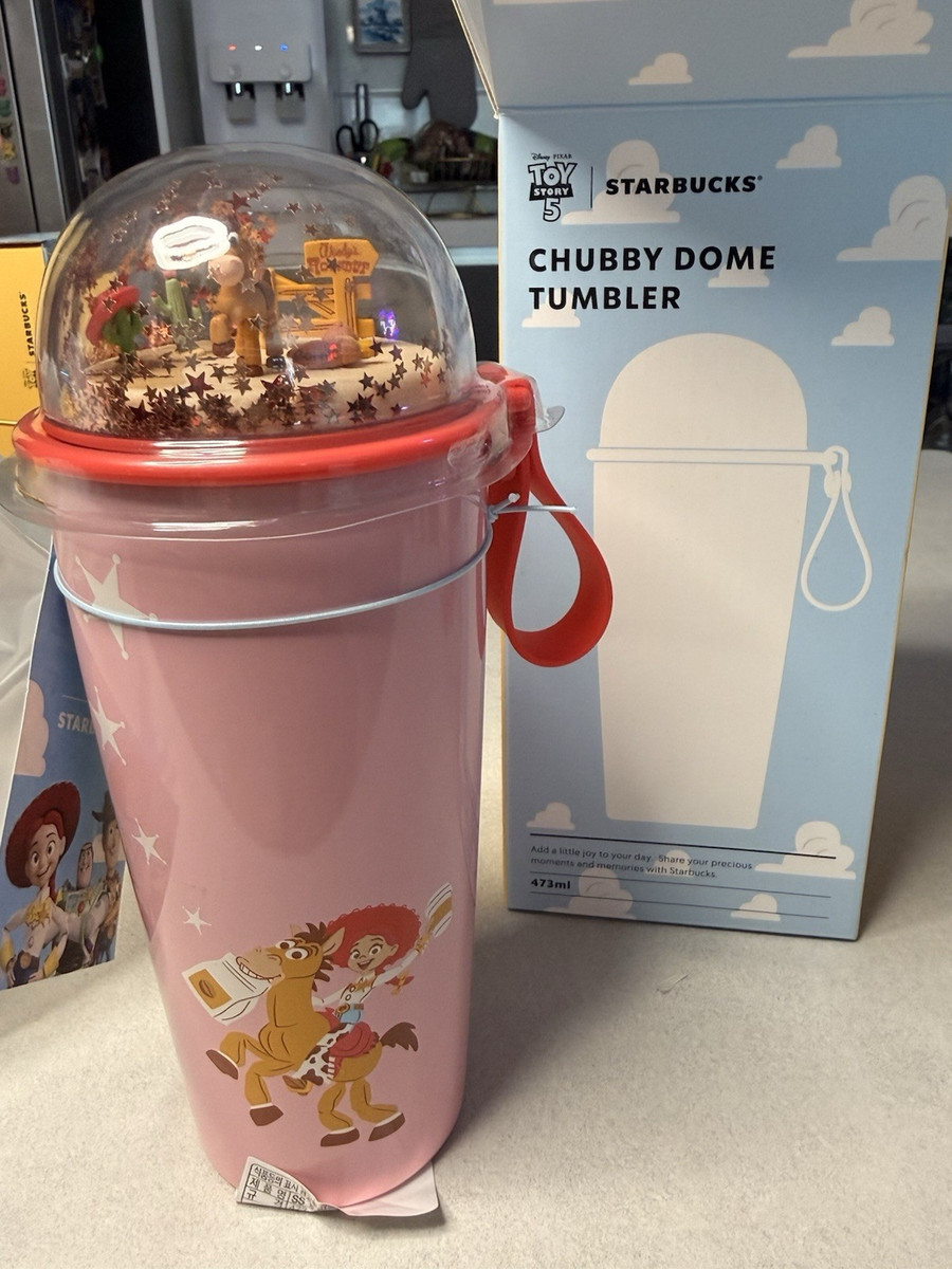 Starbucks Toy Story 5 Chubby Dome Tumbler Pink Disney Pixar | eBay