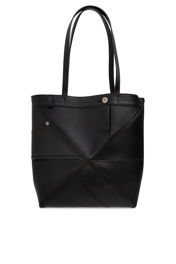 Loewe - Women - ‘Puzzle Fold Panta Medium’ Shopper bag - Brown