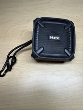 iHome iBT500 Weather Tough Portable Rechargeable Bluetooth Mini Speaker Tested