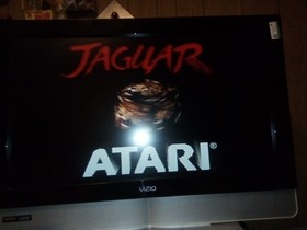 Atari Jaguar Console w/ OEM Controller & Sega OEM 3025-1 power supply & 2 games!